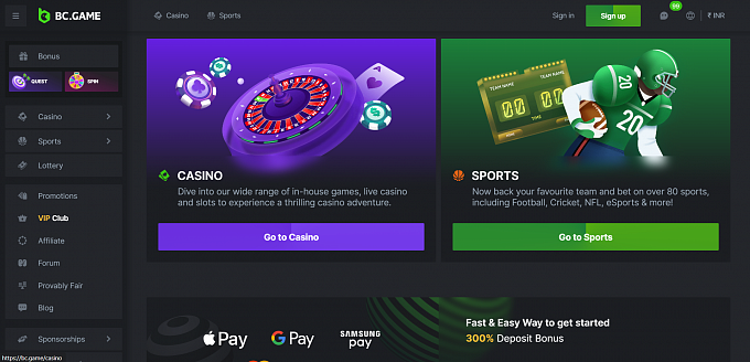 Experience the Thrill of BC Game Crypto Casino BY