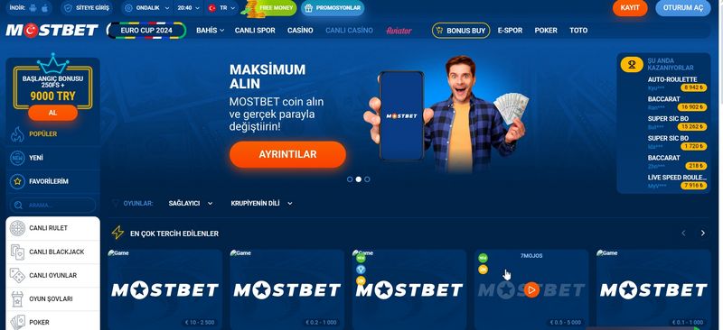 Mostbet Sitesi: Büyük Bonus Teklifleri ve Promosyonlar